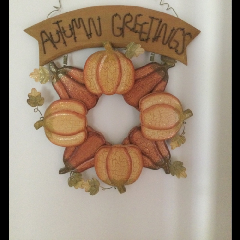 Autumn Greeting Wall Decor